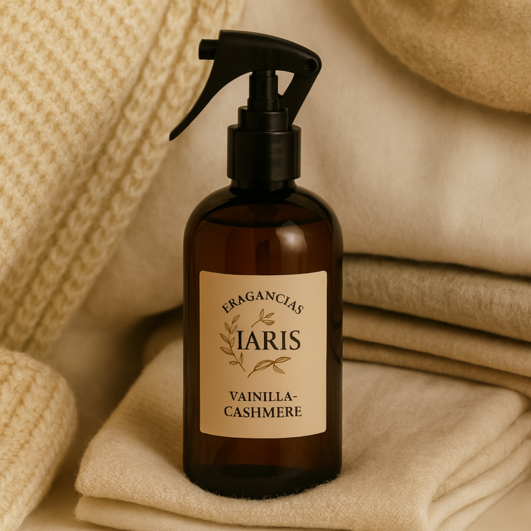 Botella De Fragancia En Tonos Calidos 768x768